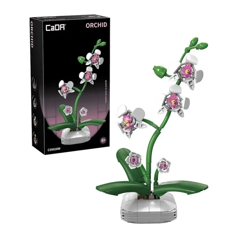 C59028W CADA SAKSILI ORKİDE MODEL 237 PARÇA BLK OYUNCAK - 1 Adet