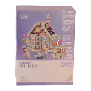 LZ-1224 LOZ ŞEKER EVİ 781 PARÇA BLK OYUNCAK - 1 Adet