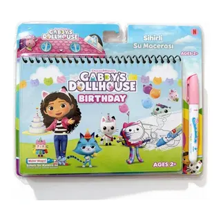 BK0011 GABBY DOLLHOUSE LİSANSLI BOYAMA KİTABI - 1 Adet