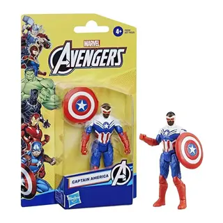 F9334 Captain America - engers Epic Hero Serisi 10 Cm Figür - 1 Adet