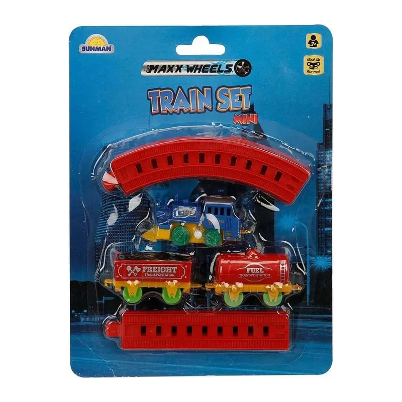 2559 Maxx Wheels Mini Tren Seti 11 Parça -Sunman - 1 Adet
