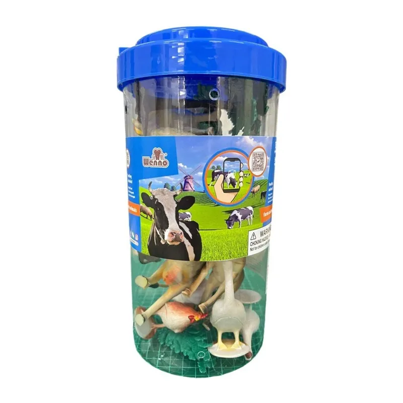 SH-6433 13PCS ÇİFTLİK HAYVANLARI 2LİTRE - 1 Adet