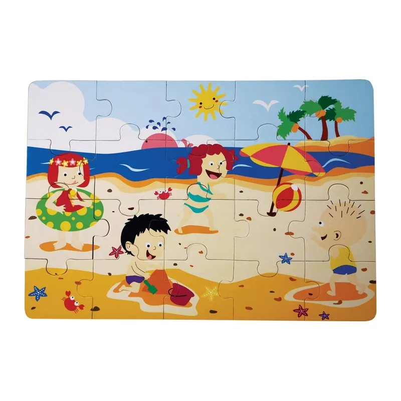 CS-1282 YAZ AHŞAP YER PUZZLE - 1 Adet