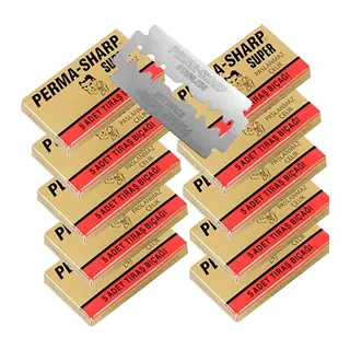 Perma-sharp 5'li Traş Jileti 20 Paket
