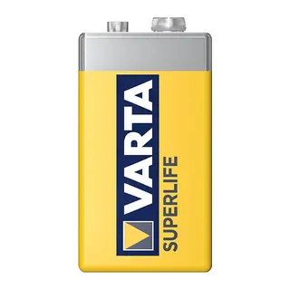 Superlife Çinko 9 Volt Pil 12'li Paket