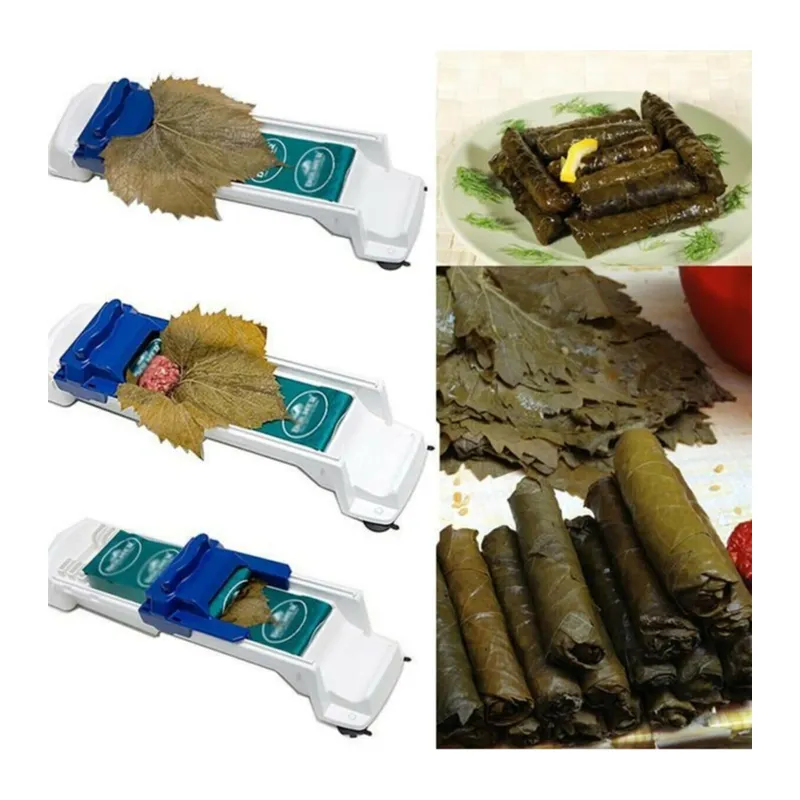 3 Kademeli Kalınlık Ayarlı Pratik Yaprak Sarma Makinesi