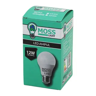 MOSS LIGHT 12W BEYAZ LED AMPUL E27 960Lm 6500K