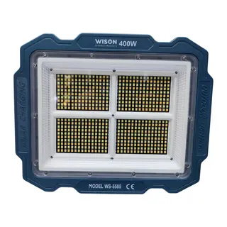 Wıson WS-5585 Çok Fonksiyonlu 3 Solar Panelli 400W Spot Aydınlatma