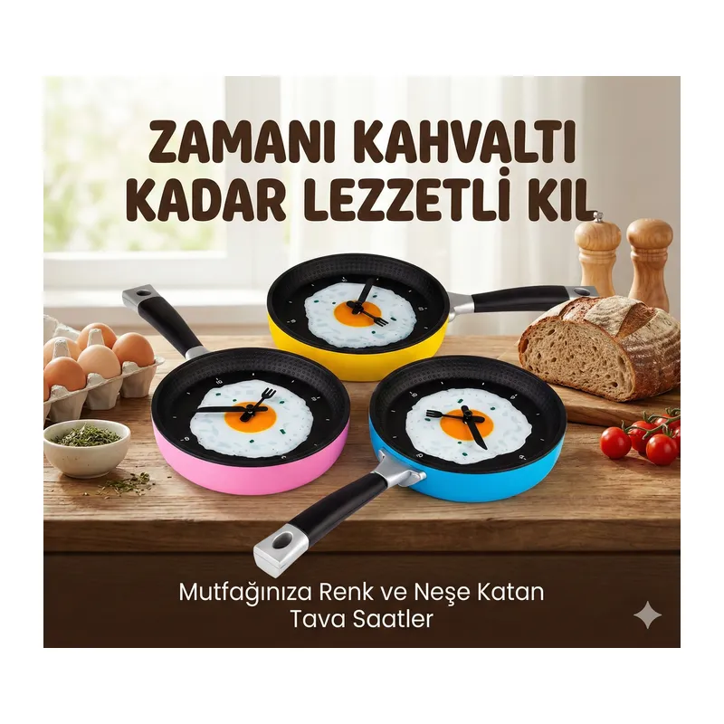 Ta Konseptli Duvar Saati