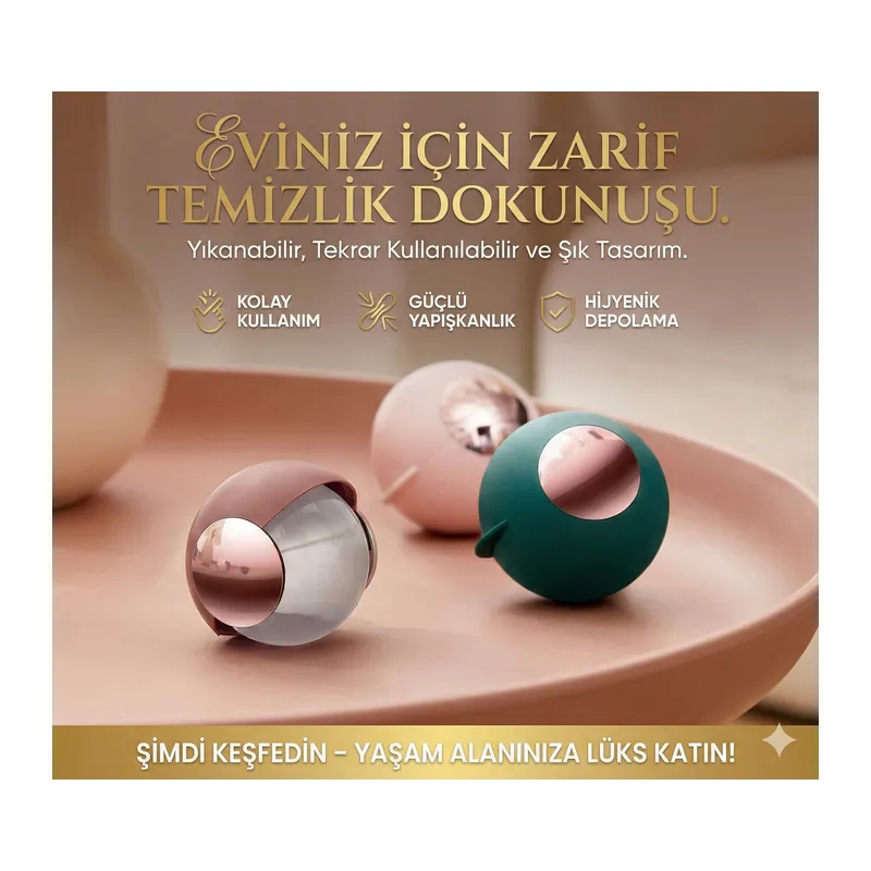 Taşınabilir Yıkanabilir Giysiler Yapışkan Topu