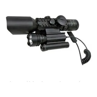 3-10x42 Zoomlu Dürbünü Lazer Fenerli M9