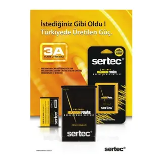 SERTEC - I900 OMNİA Uyumlu Bat