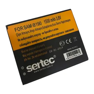 SERTEC - GALAXY S3 MINI i8190 Uyumlu Bat