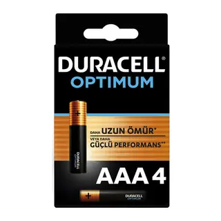 Opti lin AAA İnce m Pil 4'Lü Paket