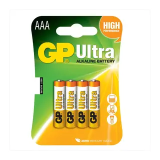 GP Ultra lin AAA İnce m Pil 4lü