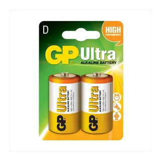 GP Ultra lin D Büyük Boy Pil 2li