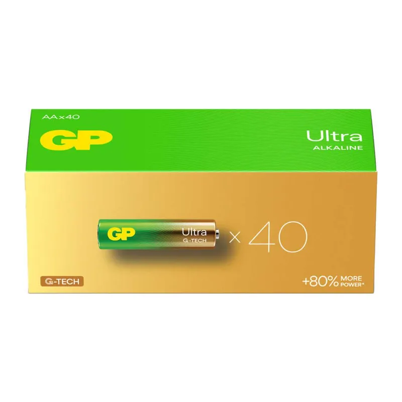 GP Ultra lin AA m Pil 40'lı Paket
