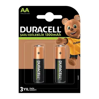 1.2V 1300mAh AA Şarj Edilebilir m Pil 2'li Paket