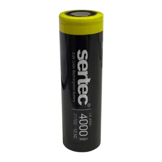 Sertec INR21700 3.7V 4000 mah 12.5C Li-ion Şarjlı Pil