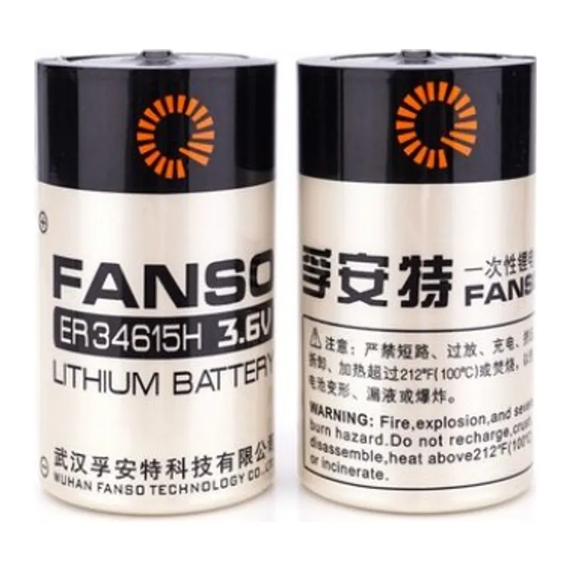 FANSO ER34615H 3.6V D Size Pil (Li-SL2)