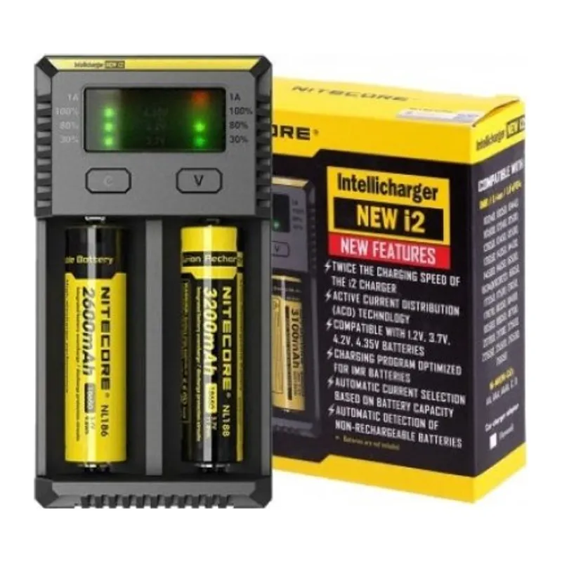 Nitecore New İ2 İntelli Charger Li-ion / NI-CD / NI-MH Pil Şarj