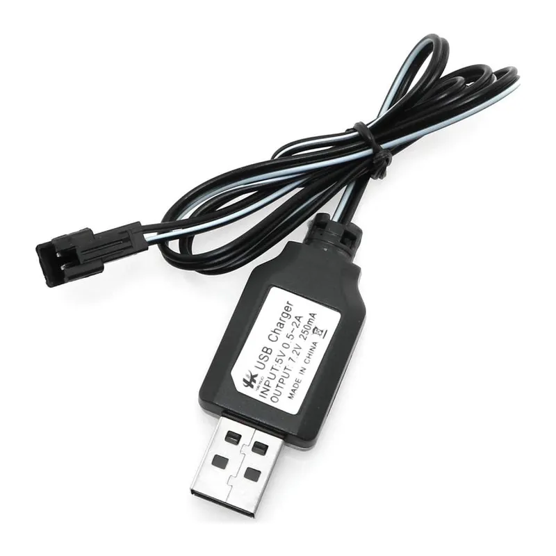 Sertec 7.2V NI-CD / NI-MH Oyuncak Batsı USB Şarj Kablosu