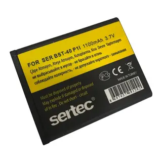 SERTEC - SONY / ERİCSON SR-40 / P1 I Uyumlu Bat