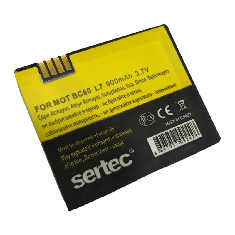 SERTEC - Motorola BC60 Uyumlu Bat