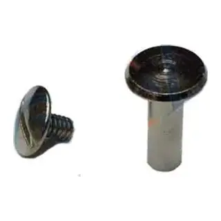 Cilt Menü, Katg, Kartela Vidası, 13mm - Nikel, 100 Adet