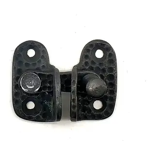 Antika Tarz Dekoratif Pirinç Mini Kapak Mandalı - 40x45 mm, Oksit