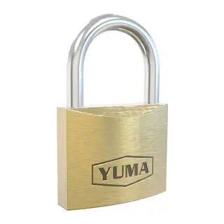 Yuma Türk Malı Pirinç Kısa Asma Kilit 60 mm