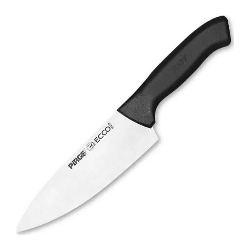 Pirge 38159 Ecco Şef Bıçağı 16 cm - Siyah
