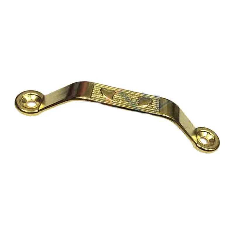 Dekoratif Zamak Kulp Dıştan - 64mm, Sarı, 100 Adet