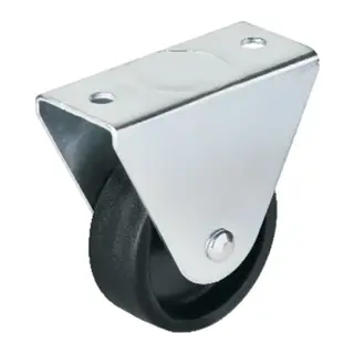 Hts 104 - 50 mm Sabit Siyah Teker 4 Adet