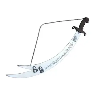 Dekoratif Asılabilir Zülfikar ı 84 cm, Keskin Değildir
