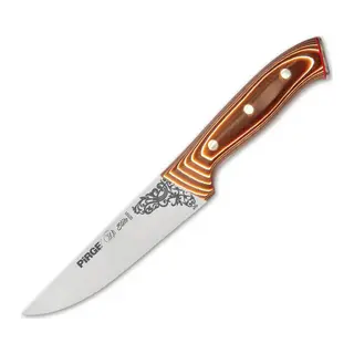 Pirge 32101 Elite Kurban, Kasap Bıçağı 14,5 cm - rengi Perçinli Kompozit Sap