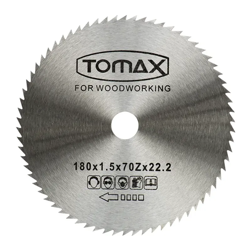 Tomax Daire Testeresi (Elmassız) 115x1,2 Diş 80z