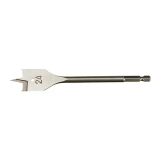 Tomax Yaprak Tip Ahşap Matkap Ucu 24x170mm - HEX Saplı