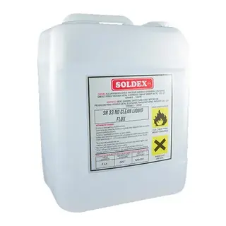 Soldex No Clean Flux 20 LT SR33 - Temizleme Gerektirmeyen Lehim Suları