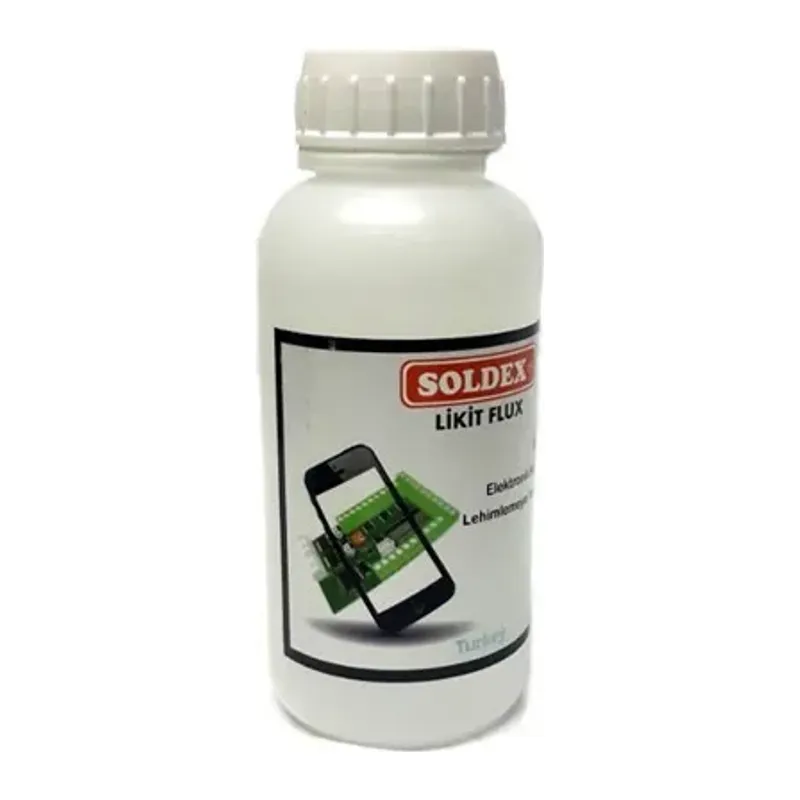 Soldex No Clean Flux 250 ML SR33 - Temizleme Gerektirmeyen Lehim Suları