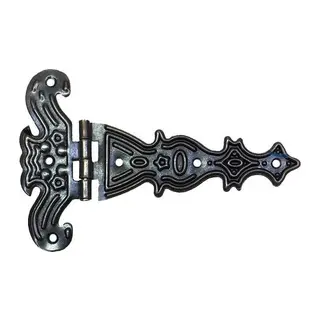 Dekoratif, Tek Kuyruklu Menteşe - 69x102 mm, Büyük, Eskitme, 100 Adet
