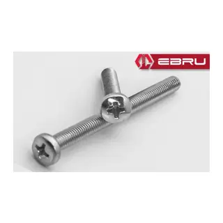 Ebru Yuvarlak Yıldız Başlı YSB Civata M6x100 - 100 Adet