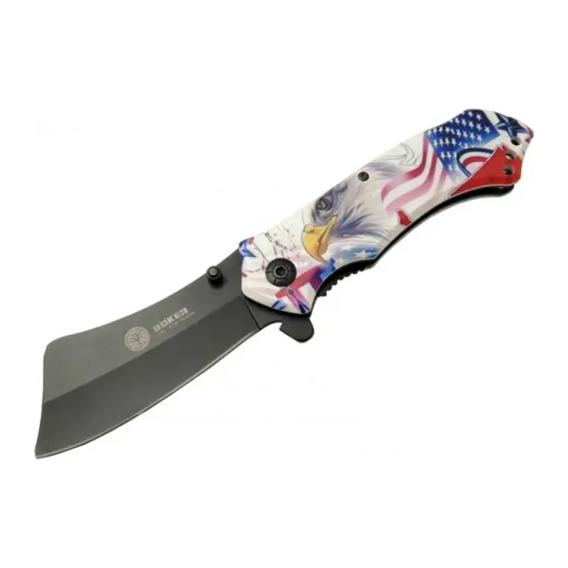 Böker 1-16 Tanto Çakı USA 20 cm Manuel, Kemerlikli