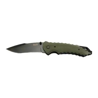 Sog Kiku Çakı Haki 22 cm Deri Kılıf, Kemerlikli
