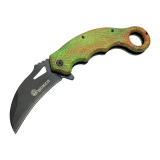 Böker Bumun 471B Karambit Kamp Çakı 20 cm - Plastik Sap