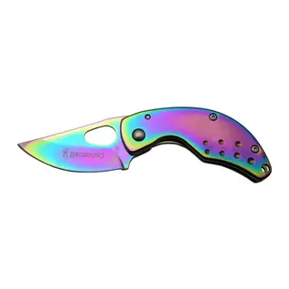 Browning 3-1 Çakı Gökkuşağı Mini 12 cm Manuel, Kemerlikli