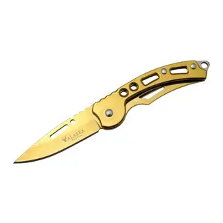Alaska SDR-10 G Gold Çakı 15 cm Manuel, Kemerlikli