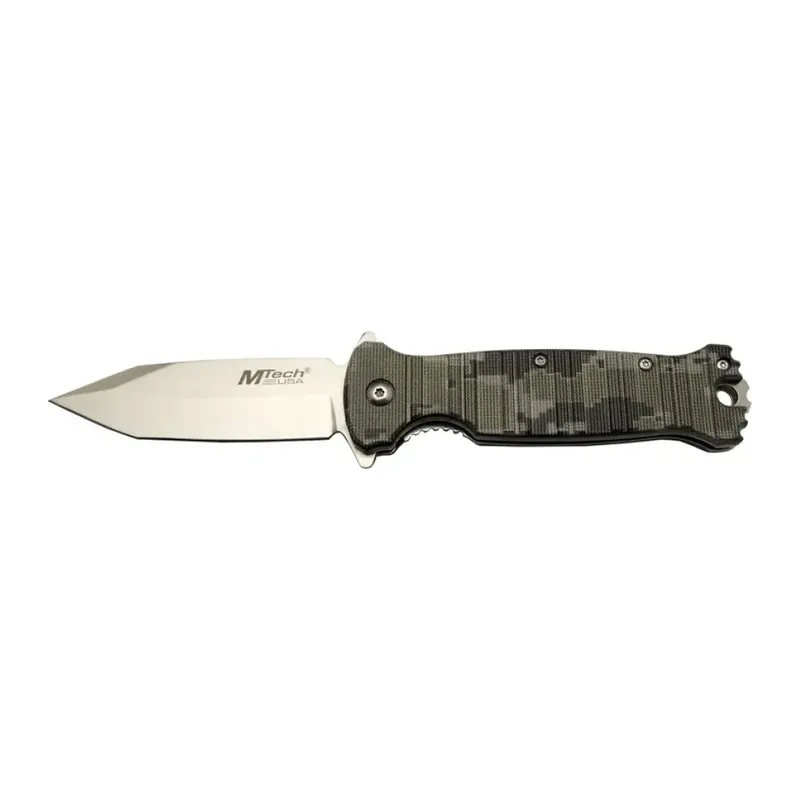 Mtech Nano 4-8-2 Gri Kamp Çakı 21,5cm - Manuel, Kemerlikli