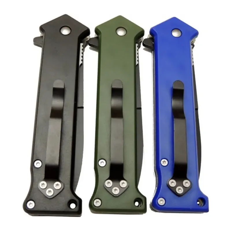 Mtech 4352 Mi Bas - Çek Kamp Çakı 20cm- Otomatik, Kemerlikli