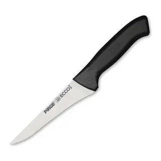 Pirge 38118 Ecco Kasap Et, Kemik Sıyırma Bıçağı 14,5 cm - Siyah